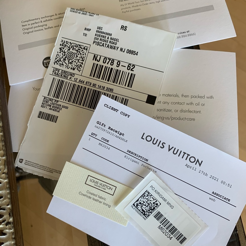 SmAll Kirigami Pouch/Conversion Insert/Bagcharm - Picture 7 of 15